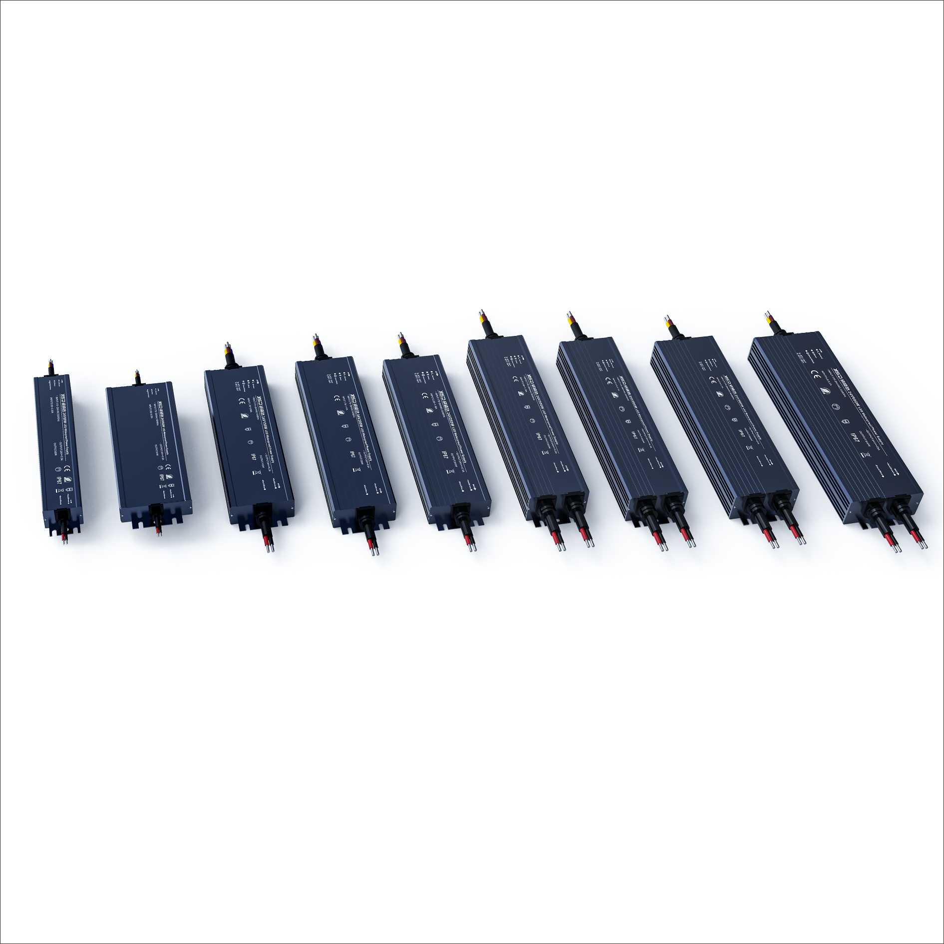 150W 12V/24V waterproof LED power supply/YSD_0